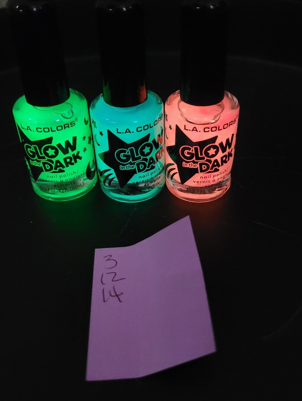 Glow In The Dark/ black light Halloween rave club y2k Nail Art kidcore - Picture 15 of 16